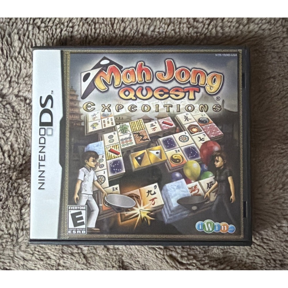 Mah Jong Quest: Expeditions - Nintendo DS‎ Game